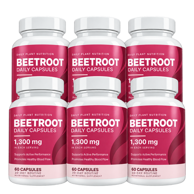 6 Pack | Beetroot Capsules